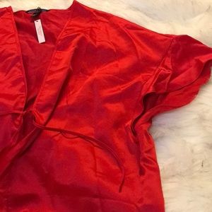 Victoria’s Secret Love Kimono in Red